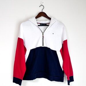 TOMMY HILFIGER | Tri-Color Hoodie